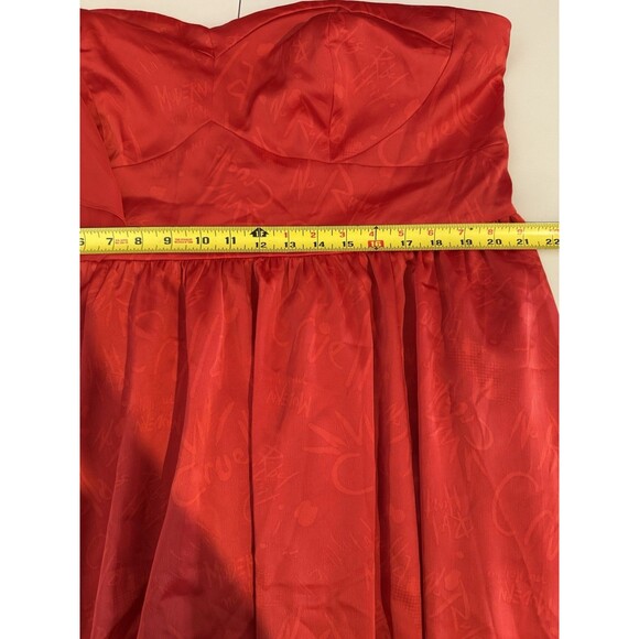 CRUELLA RULES Her Universe Live Red Evening Dinner Party Dress 3XL Disney Parks - Picture 9 of 15